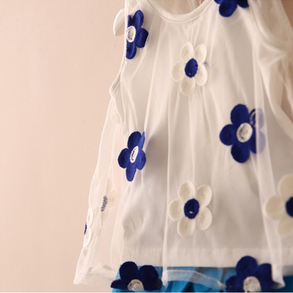 Летен комплект за момичета - три различни цветови модела