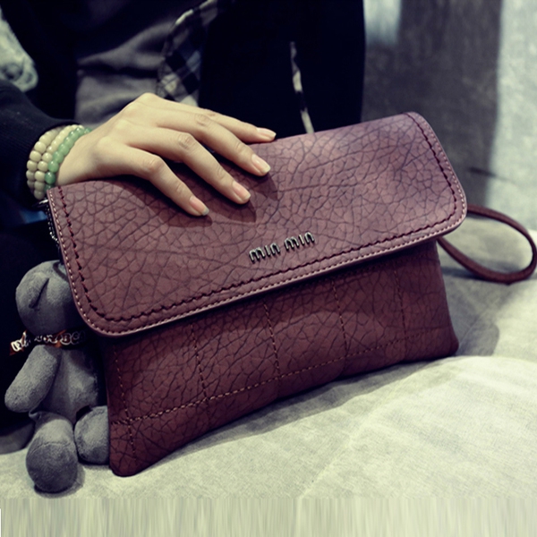 Дамски елегантен плик с дълга дръжка