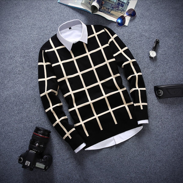 Мъжки пуловери два модела