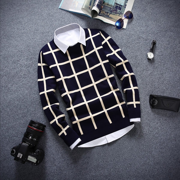 Мъжки пуловери два модела