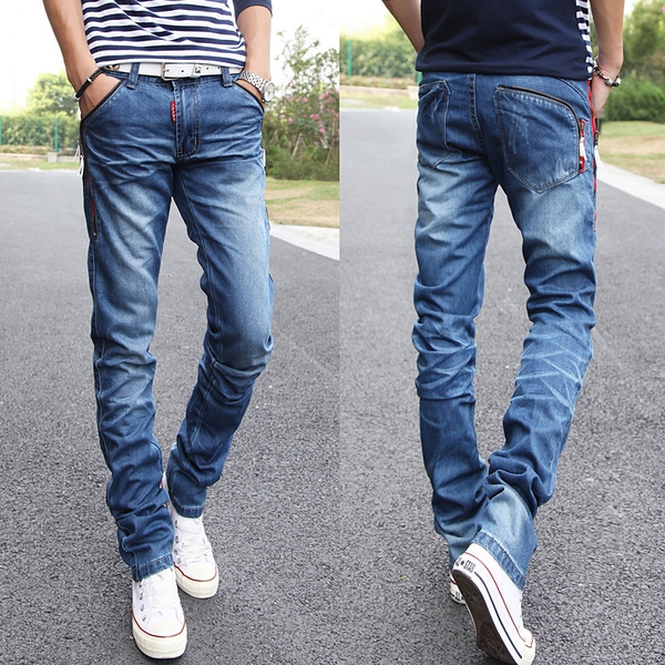 Мъжки прави дънки - 5 модела 