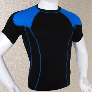 Мъжка спортна тениска с О-образна яка - различни цветове и модели