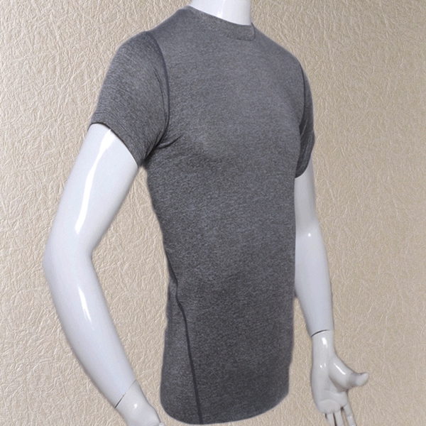 Αθλητικό μπλουζάκι με O-κολάρο - διαφορετικά χρώματα και μοτίβα