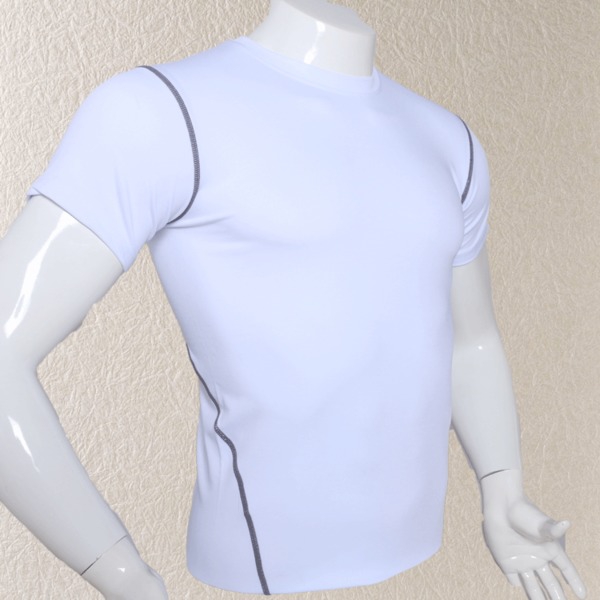 Αθλητικό μπλουζάκι με O-κολάρο - διαφορετικά χρώματα και μοτίβα