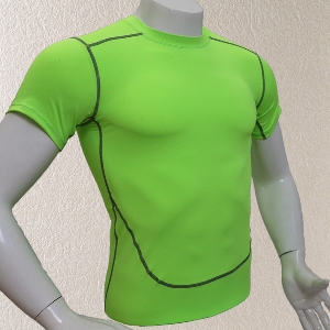 Αθλητικό μπλουζάκι με O-κολάρο - διαφορετικά χρώματα και μοτίβα