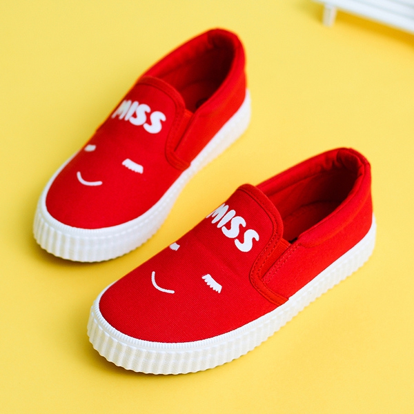 Модерни обувки за деца - момчета и момичета - с анимационни изображения и лепки