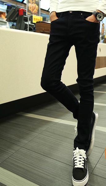 Тънки и дебели мъжки дънки  тип слим - 8 модела 