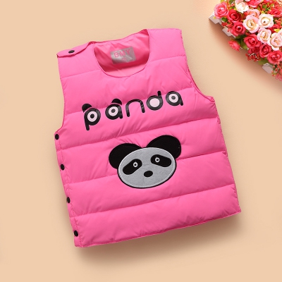 Елек за деца - син, червен, зелен, с анимационни изображения