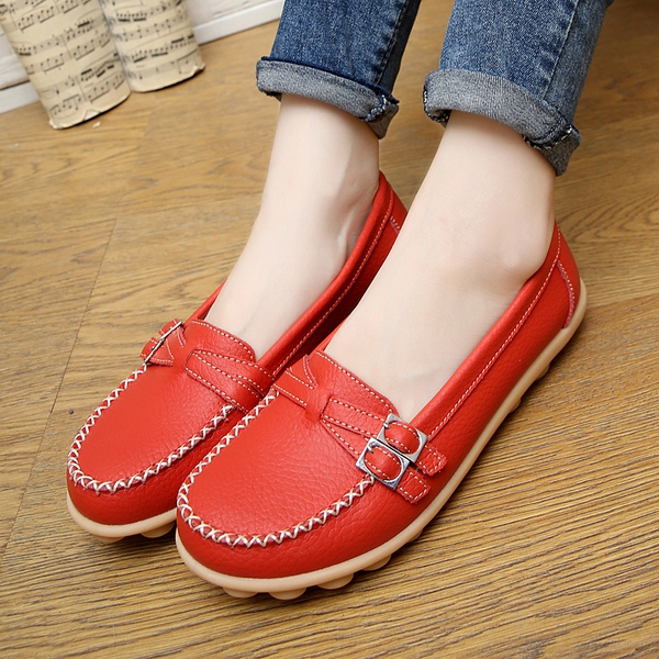 Дамски мокасини от изкуствена кожа  - 10 модела