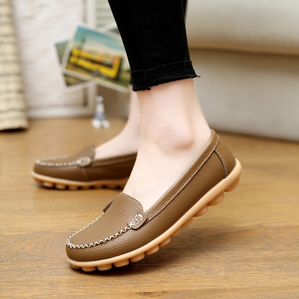 Дамски мокасини от изкуствена кожа  - 10 модела