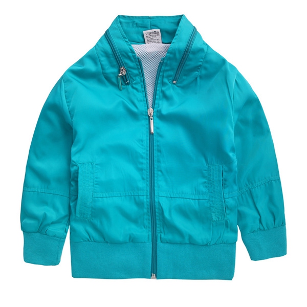 Детско пролетно шушлеково яке  - топ цветове - червен, син, розов, лилав, зелен