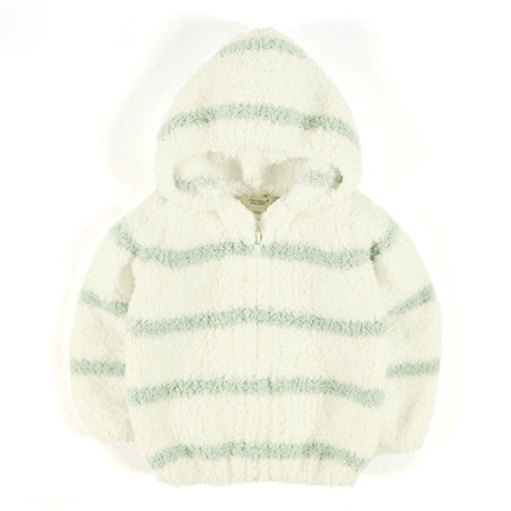 Детски плюшен сиутшърт с качулка - подходящо за бебета - топ цветове