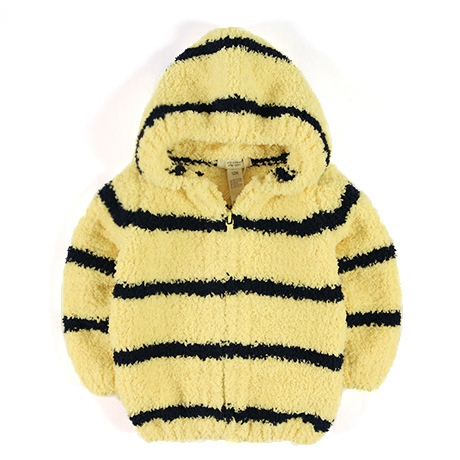 Детски плюшен сиутшърт с качулка - подходящо за бебета - топ цветове