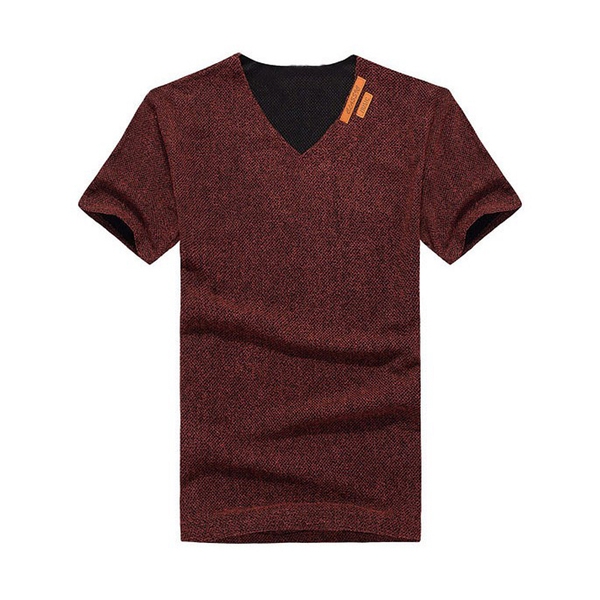 Мъжки тениски V-образна яка 4 цвята