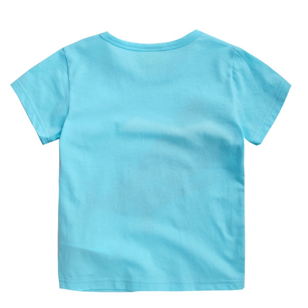 Детска летна тениска за момчета с къс ръкав - различни модели с разнообразие от изображения