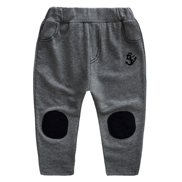 Детски панталони за момчета кадифени в различни цветове