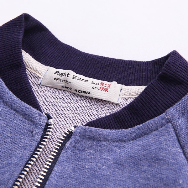 Детска пролетна жилетка за момчета - светлозелена, светлосива, тъмносива