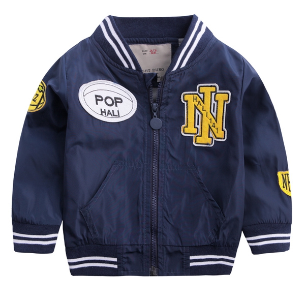 Пролетно яке за бебета и момчета - топ цветове - сив, червен, тъмносин