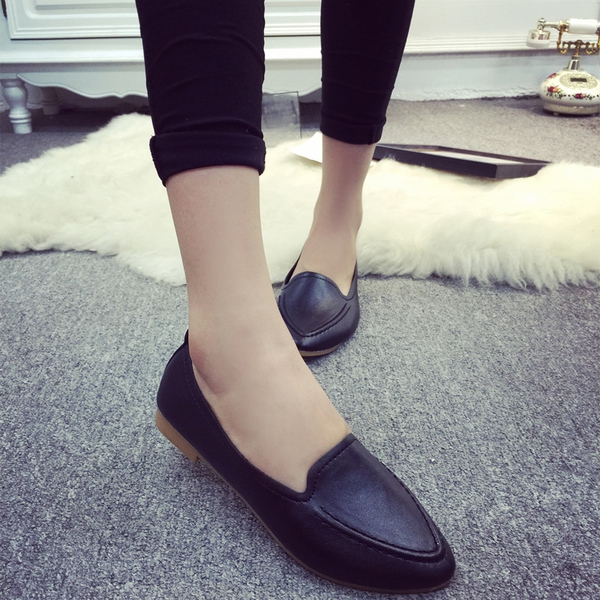 Плитки дамски цветни мокасини - 4 модела