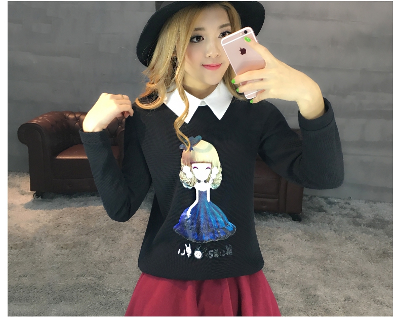 Дамска тинейджърска блуза- Жълта, Бяла, Черна