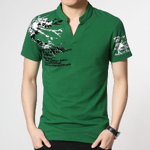 Αντρικό  κομψό T-Shirt  σε 7 χρώματα