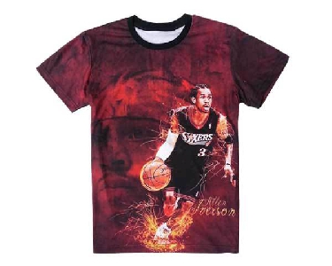 Ανδρικά T-Shirts μπάσκετ σούπερ σταρ Maykal Dzhordan Dzheyms Ueyd Kobe Bryant, Treysi Makgreydi
