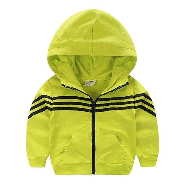  Παιδικό μπουφάν με κουκούλα για την άνοιξης - κόκκινο, μπλε, κίτρινο χρώμα
