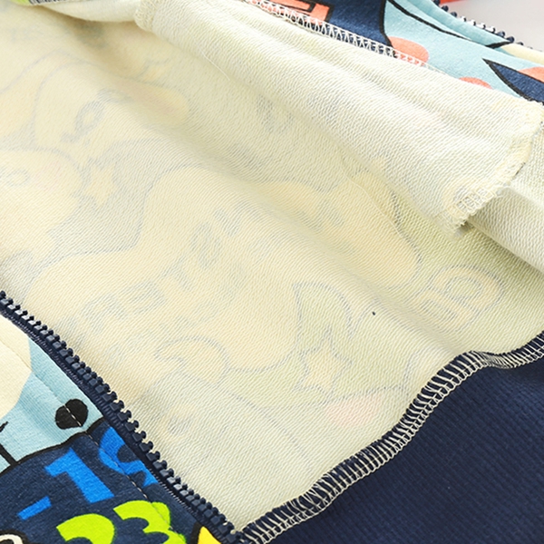 Детски пролетен суитчър - два модела с анимационни изображения 