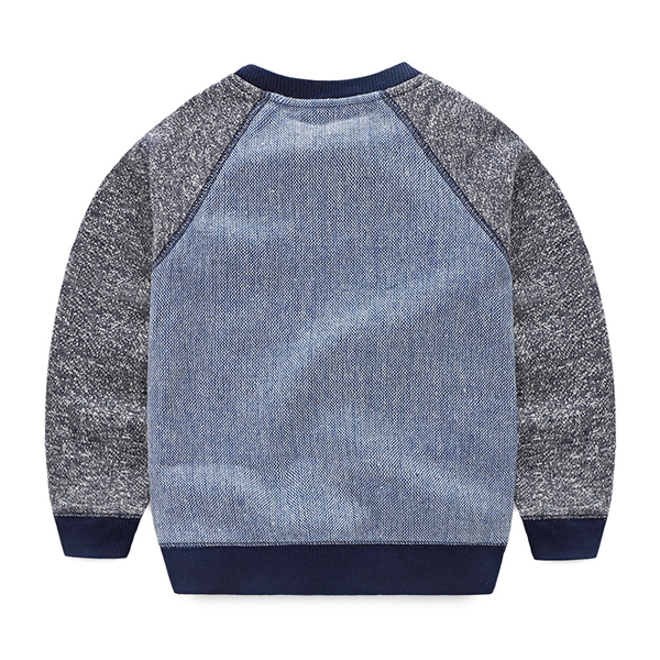 Детска пролетна блуза с дълги ръкави - динозавър