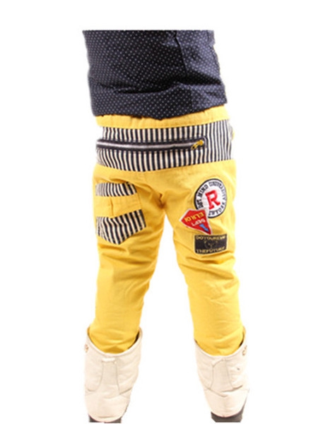 Детски панталони - кафяви, жълти, зелени, бежови - пролетни и есенни 