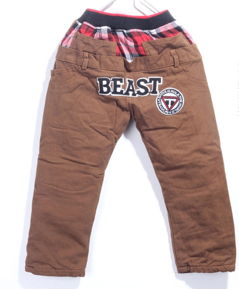 Детски панталони - кафяви, жълти, зелени, бежови - пролетни и есенни 