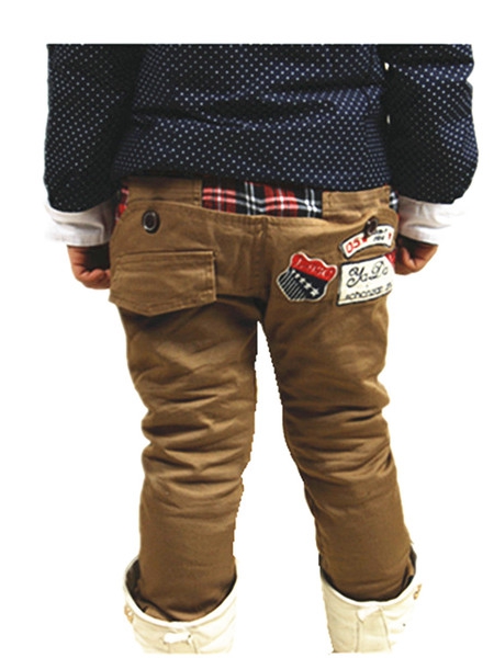 Детски панталони - кафяви, жълти, зелени, бежови - пролетни и есенни 