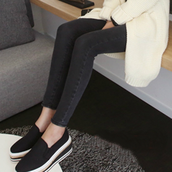 Дамски стилни дънки тип слим - 8 модела 