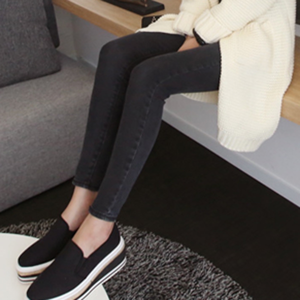 Дамски стилни дънки тип слим - 8 модела 