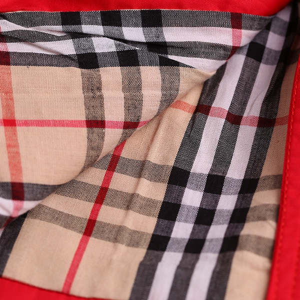 Ανοιξιάτικο μπουφάν με κουκούλα για παιδιά, κατάλληλο για κορίτσια σε κόκκινο και μπεζ χρώμα