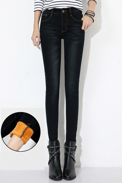 Есенни и пролетни дамски дънки - 4 модела 