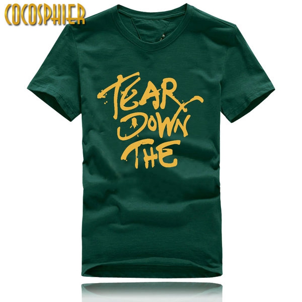 Мъжки лятни тениски в син бял и червен цвят