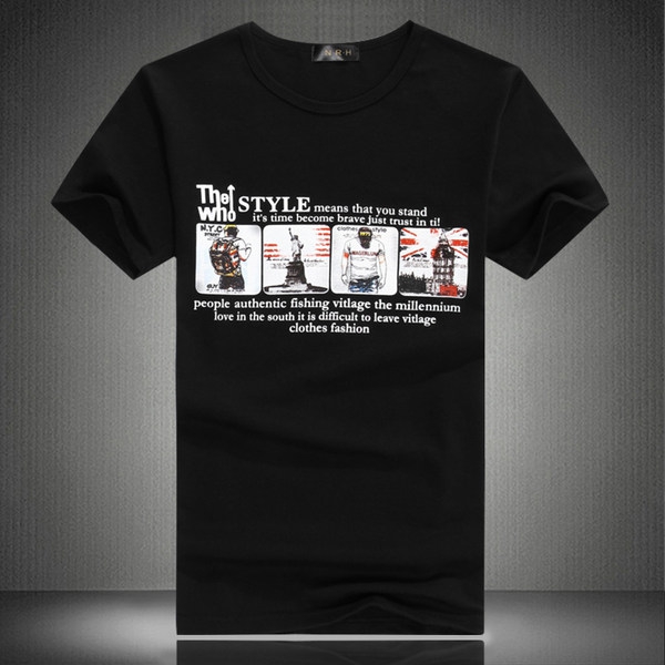 Ανδρικά T-Shirts -  4 χρώματα διαφορετικά prints