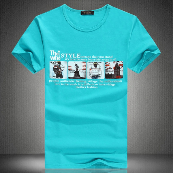 Ανδρικά T-Shirts -  4 χρώματα διαφορετικά prints