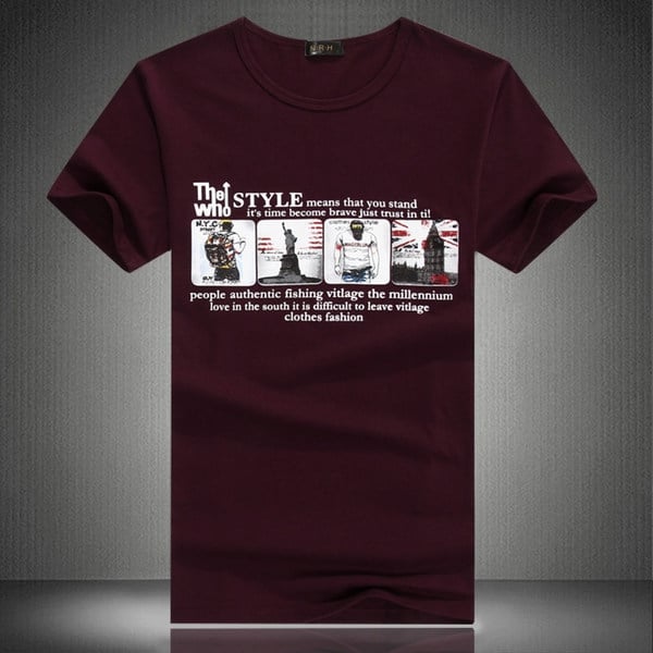 Ανδρικά T-Shirts -  4 χρώματα διαφορετικά prints