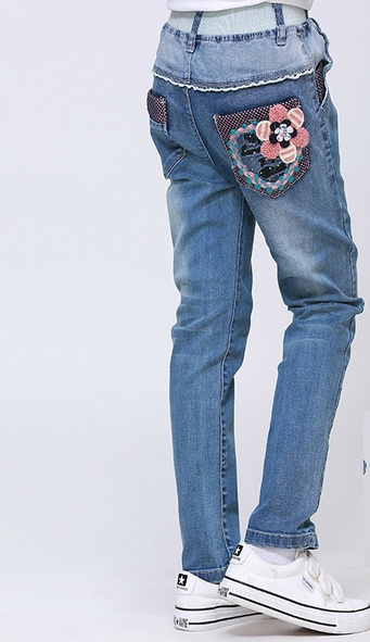 Детски пролетни дънки за момичета - различни размери и топ модели