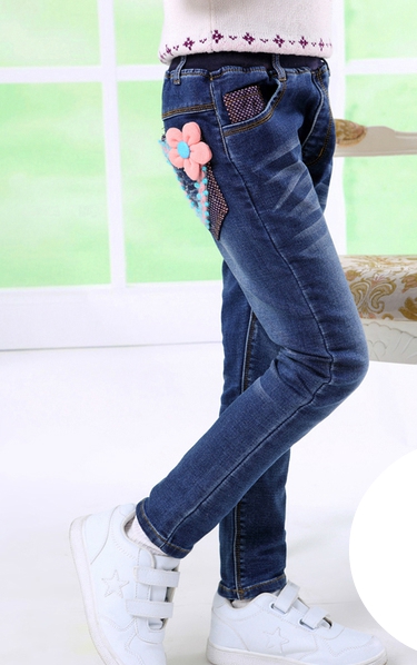 Детски пролетни дънки за момичета - различни размери и топ модели