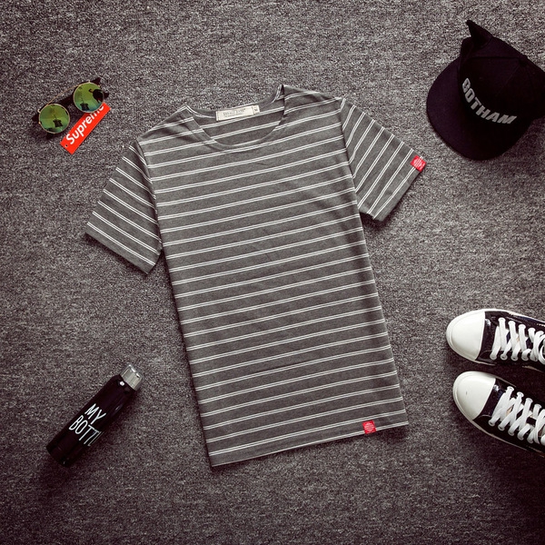 Мъжки раирани тениски 8 цвята