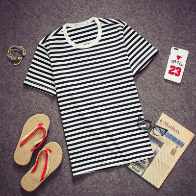 Мъжки раирани тениски 8 цвята