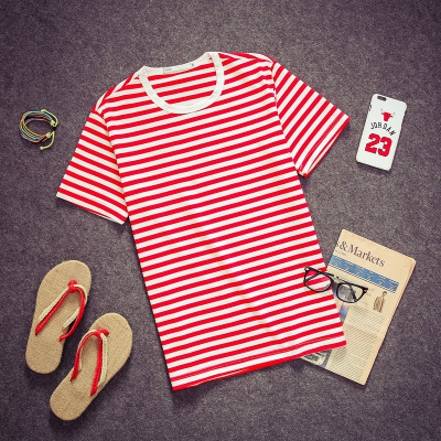 Мъжки раирани тениски 8 цвята