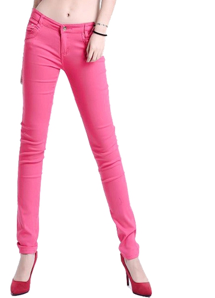 Χρωματιστά γυναικεία τζιν -22 μοντέλα