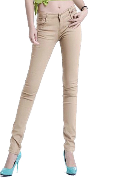 Χρωματιστά γυναικεία τζιν -22 μοντέλα