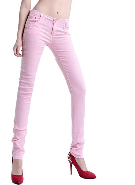 Χρωματιστά γυναικεία τζιν -22 μοντέλα