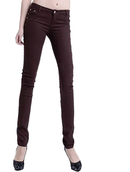 Χρωματιστά γυναικεία τζιν -22 μοντέλα