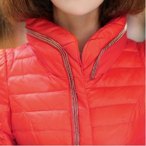 Дамско късо яке - пролетно, есенно и зимно - оранжево, лилаво, червено, синьо и черно 